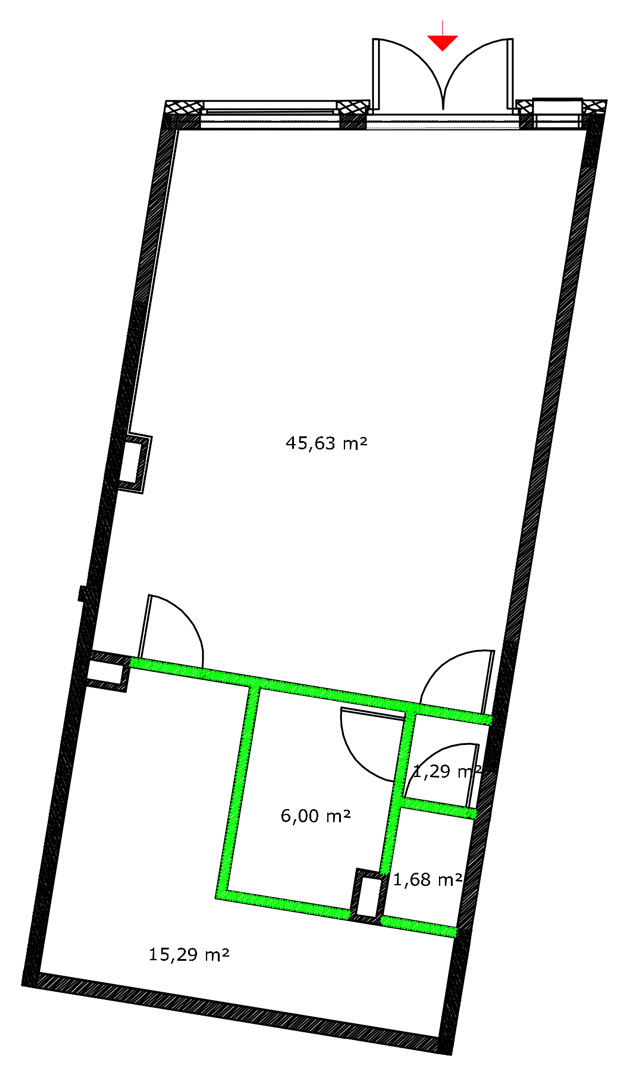 plan mieszkania nr U9 (1 ETAP)