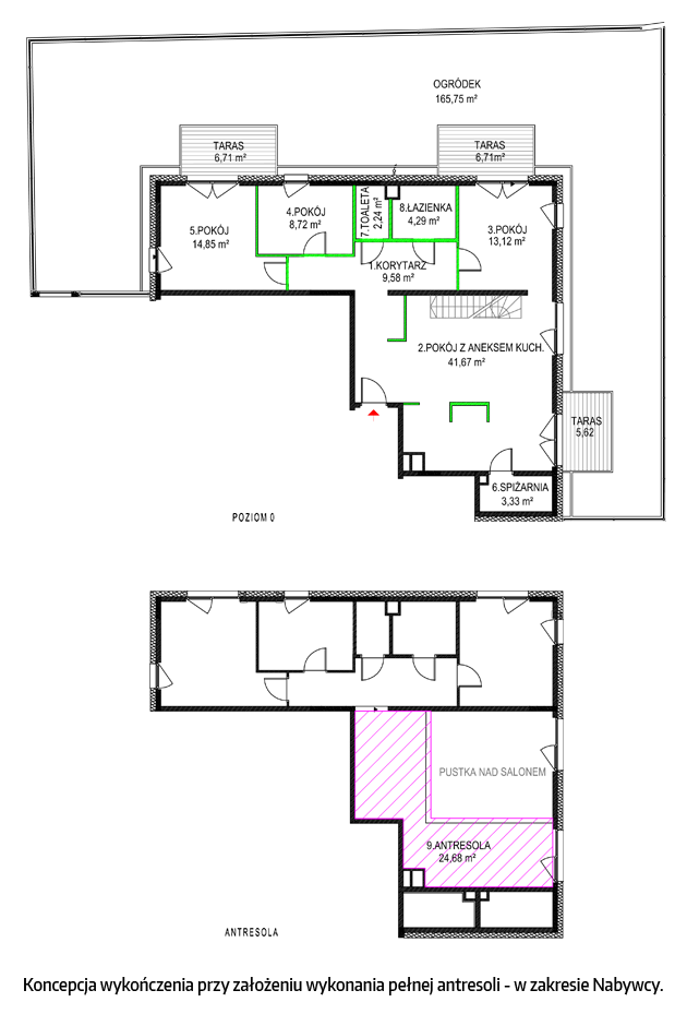 plan mieszkania nr 4 (2 ETAP)